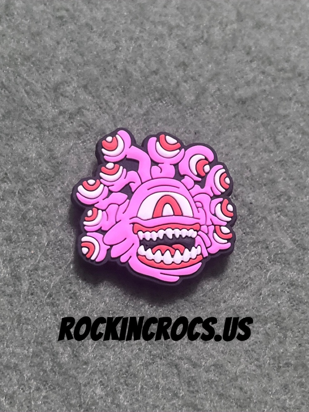 Into the Upside Down Croc Charm